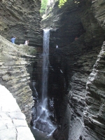 Watkins Glen waterfall